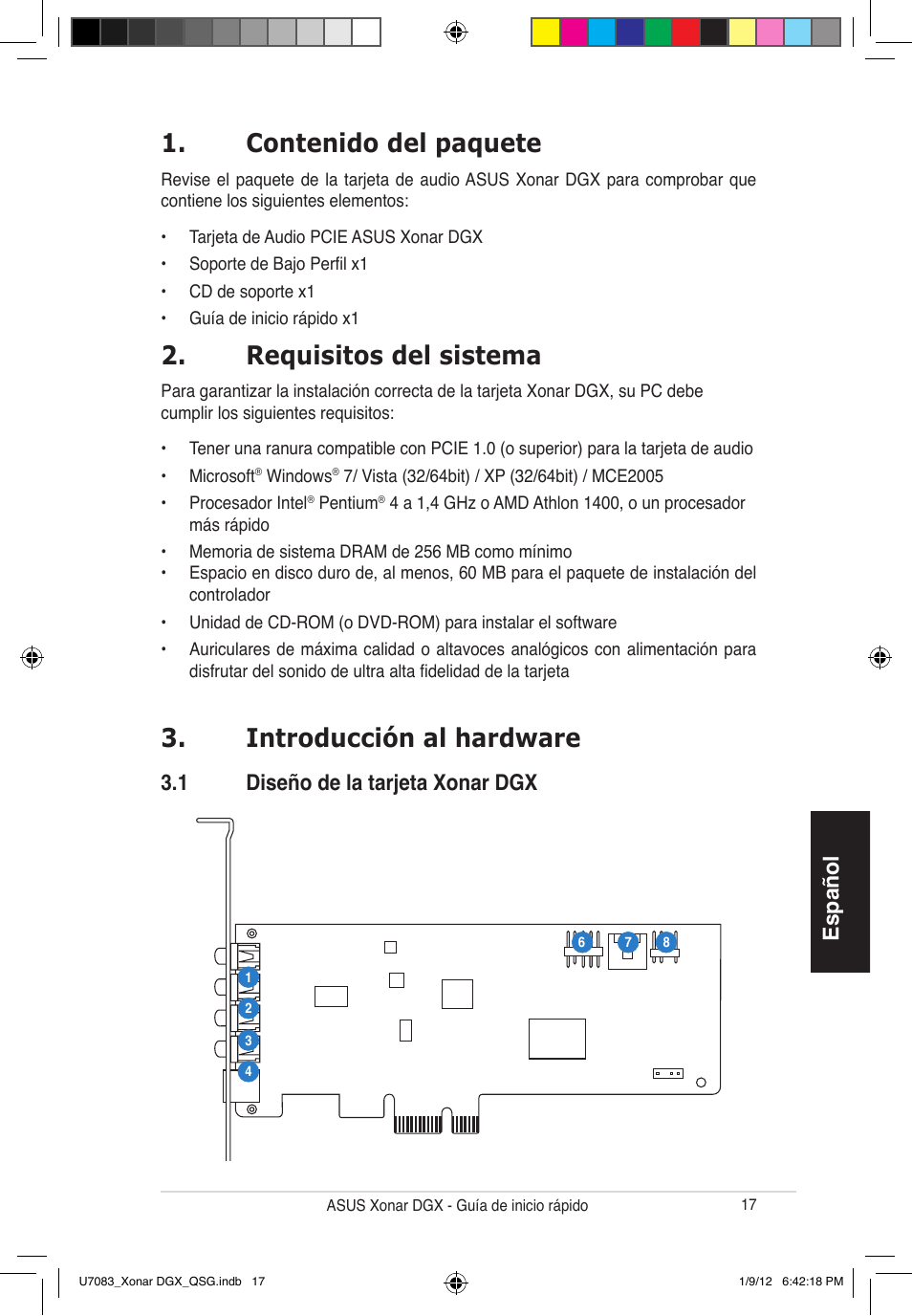 Asus Xonar DGX User Manual | Page 19 / 33