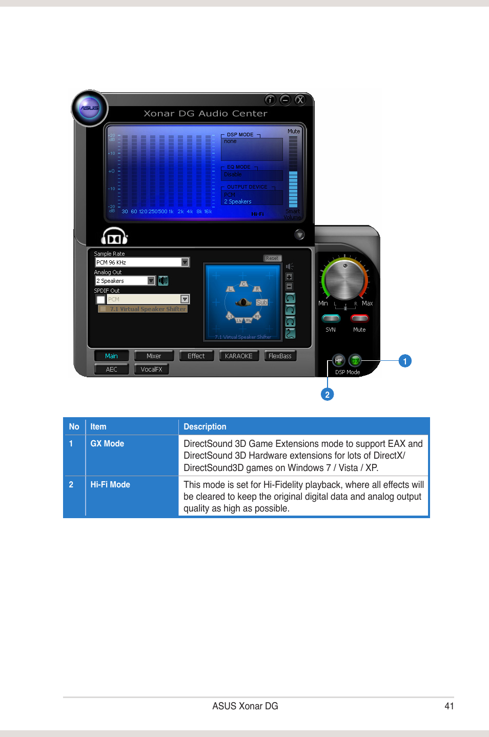 Asus Xonar DG User Manual | Page 47 / 54