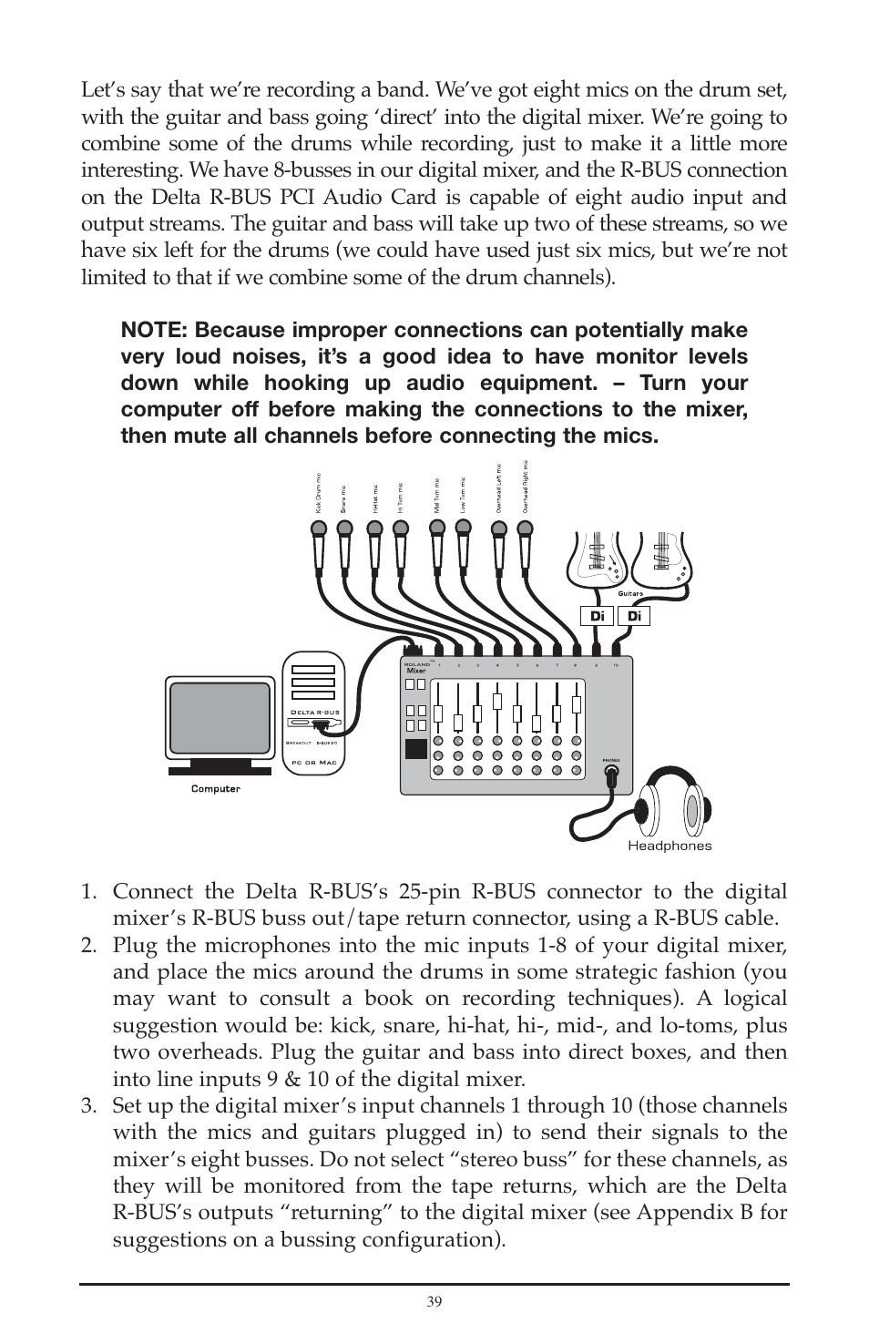 M-AUDIO Delta RBUS User Manual | Page 39 / 60