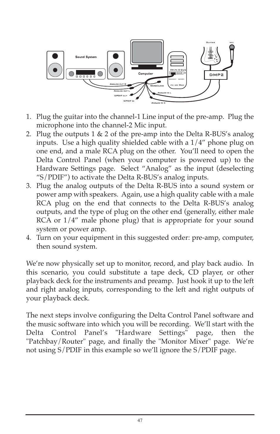 M-AUDIO Delta RBUS User Manual | Page 47 / 60