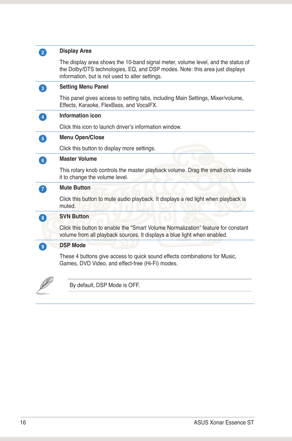 Asus Xonar Essence ST User Manual | Page 23 / 52