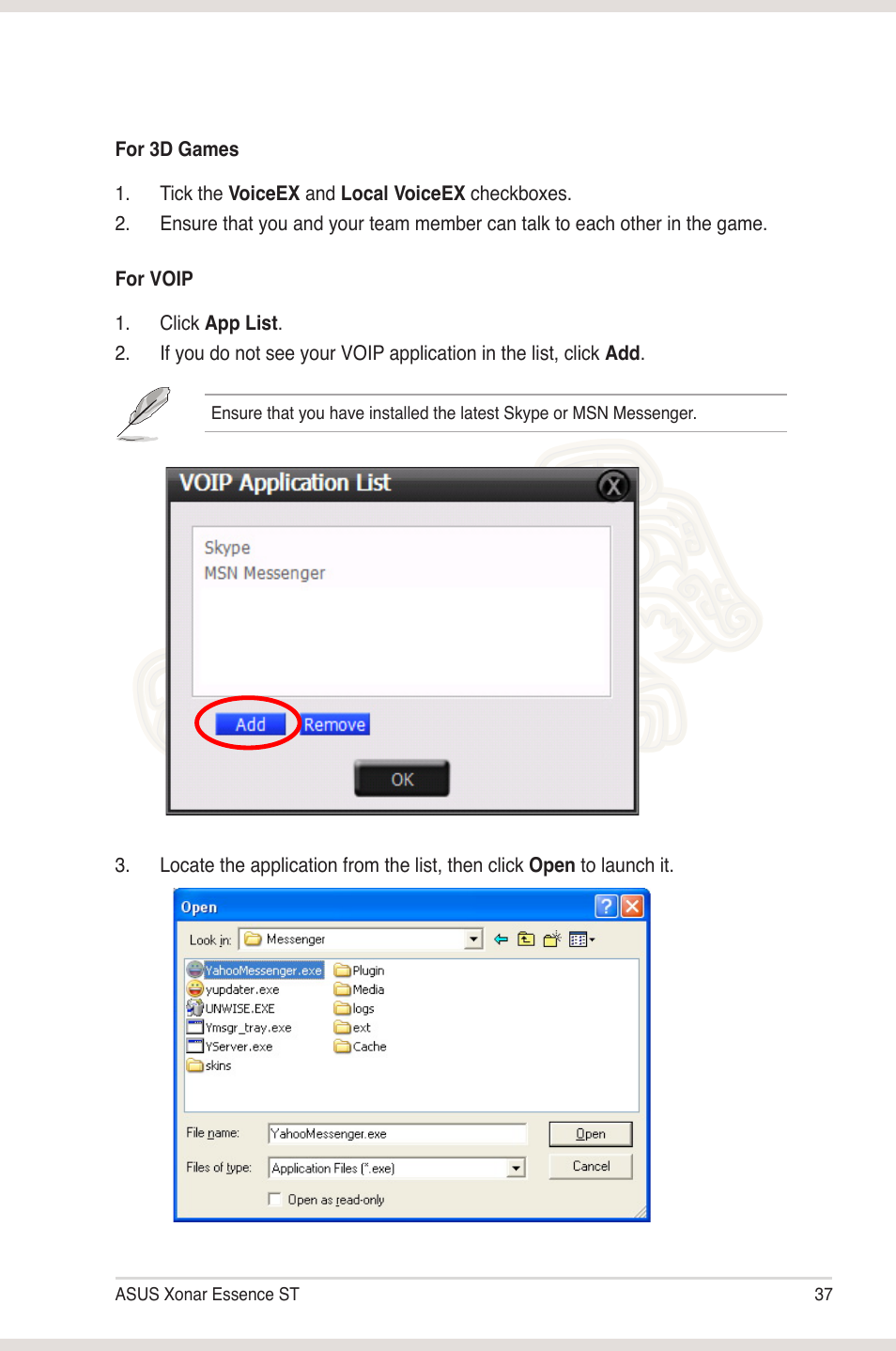 Asus Xonar Essence ST User Manual | Page 44 / 52