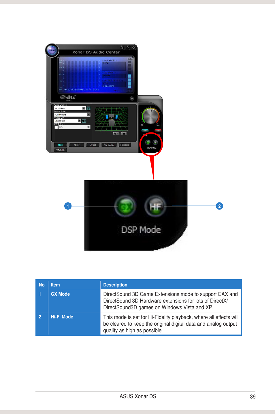 Asus Xonar DS User Manual | Page 45 / 54
