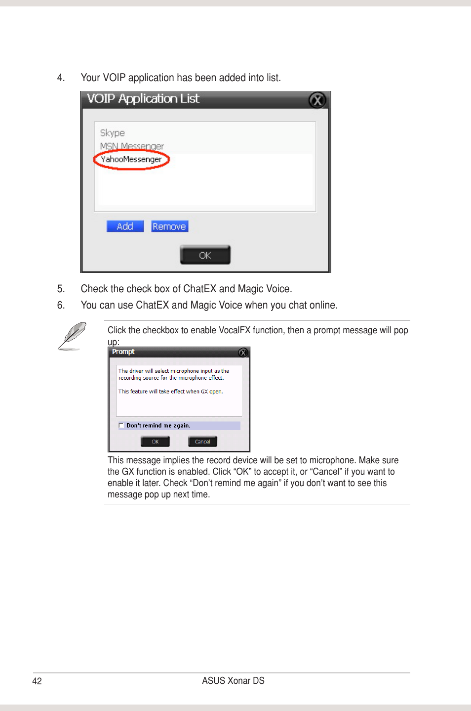 Asus Xonar DS User Manual | Page 48 / 54