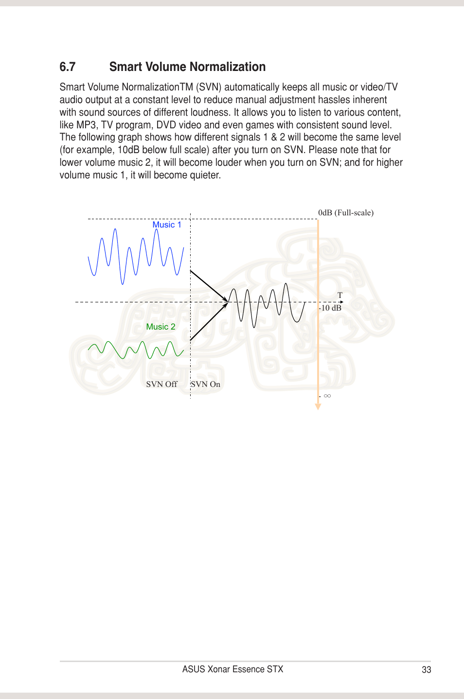 7 smart volume normalization, Smart volume normalization | Asus Xonar Essence STX User Manual | Page 38 / 49