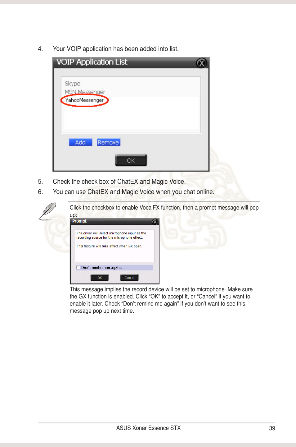 Asus Xonar Essence STX User Manual | Page 44 / 49