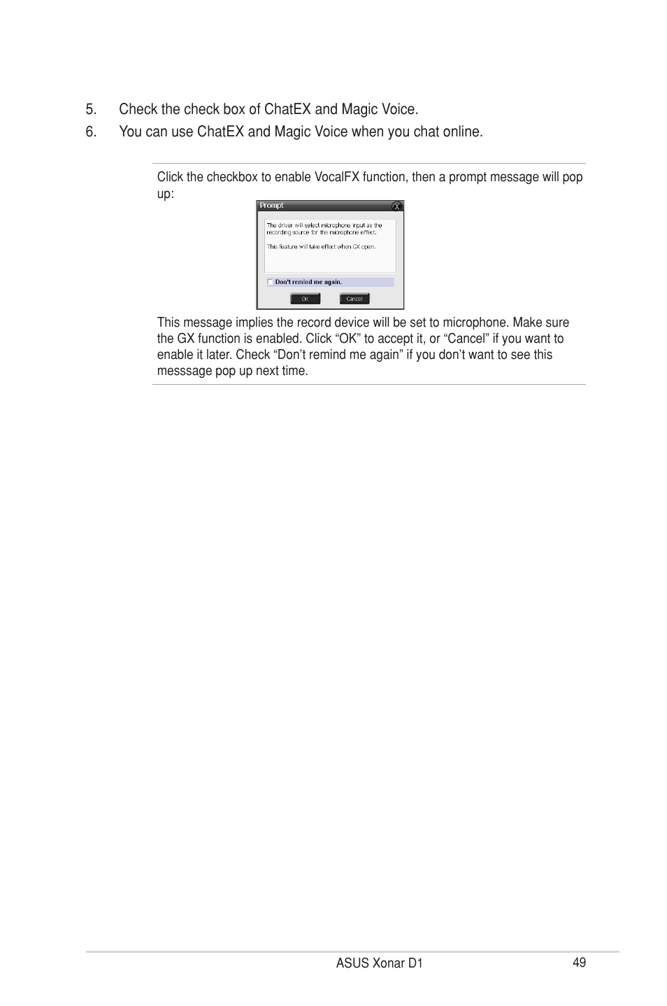 Asus Xonar D1 User Manual | Page 49 / 72