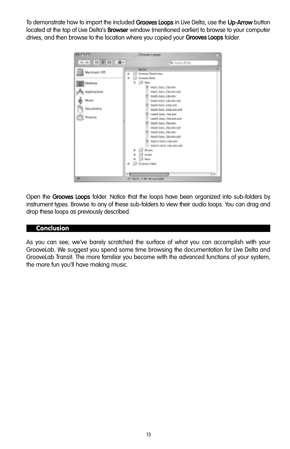 M-AUDIO Groove Lab User Manual | Page 14 / 14