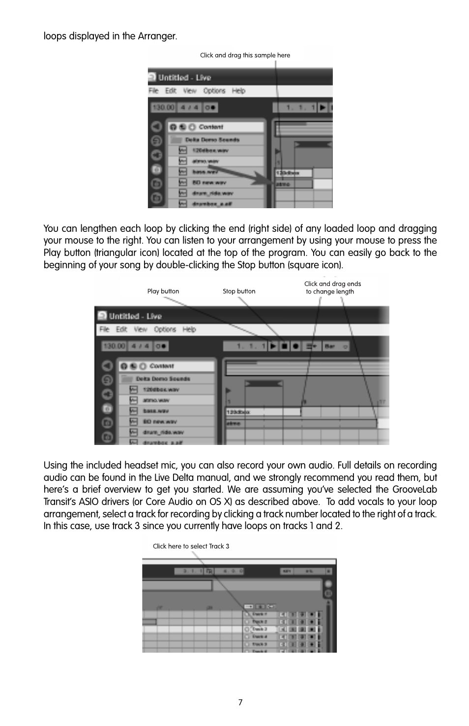 M-AUDIO Groove Lab User Manual | Page 8 / 14