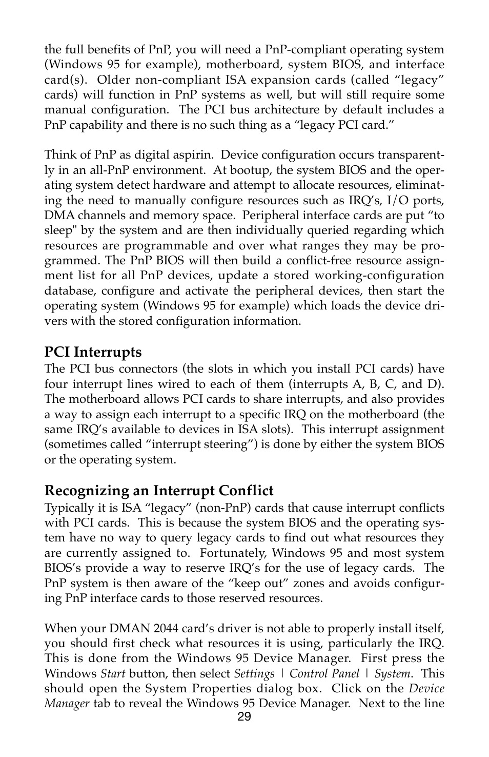 M-AUDIO Dman 2044 User Manual | Page 29 / 36