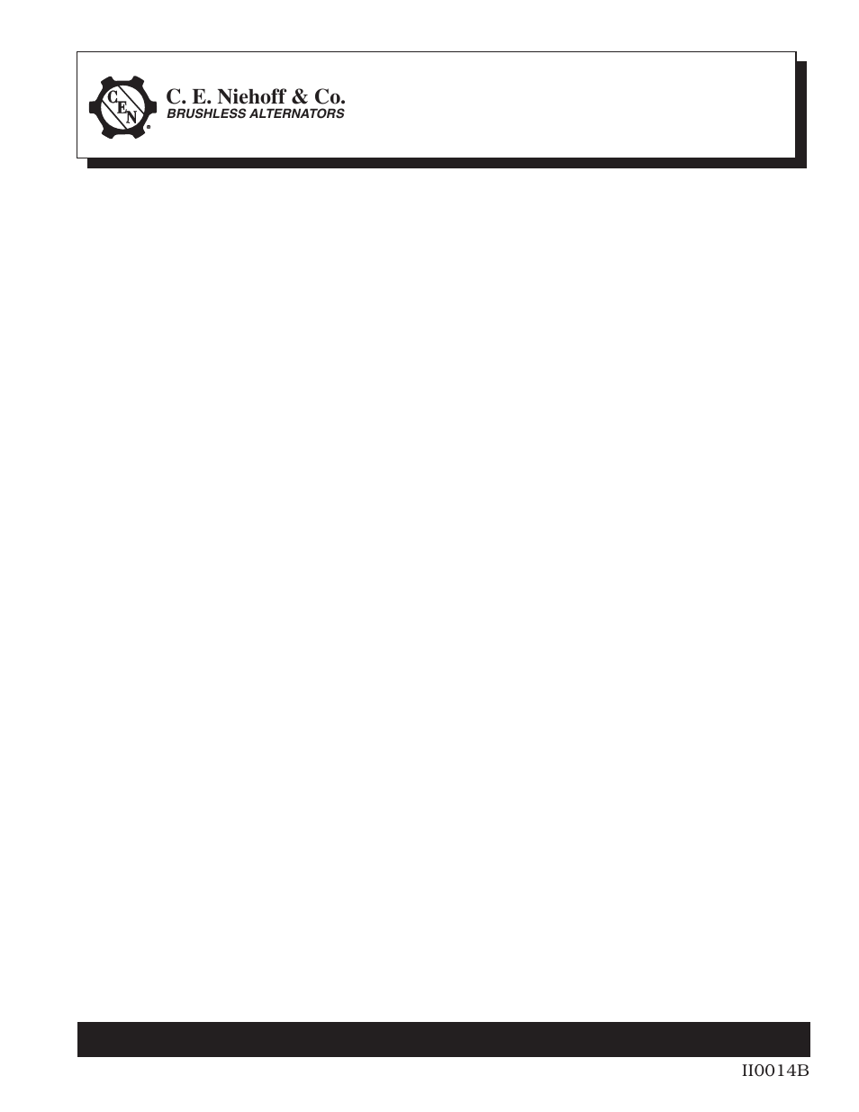 C.E. Niehoff & Co. A6-141 & A6-143 Fan Guard Screw Replacement User Manual | 1 page