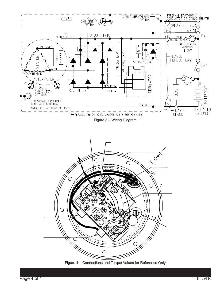 C.E. Niehoff & Co. C190 Series Installation User Manual | Page 4 / 4