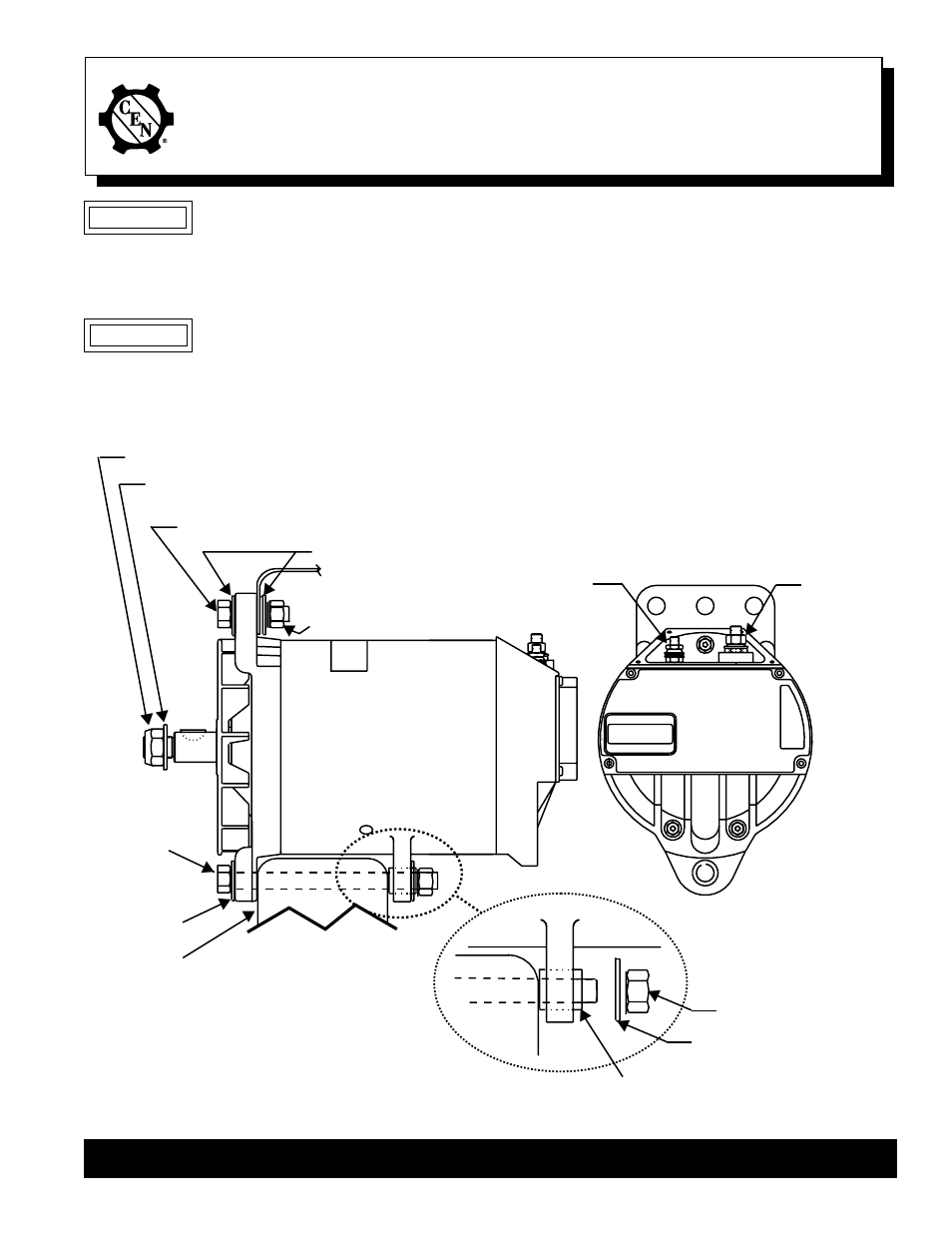 C.E. Niehoff & Co. C321 Alternator Installation User Manual | 1 page