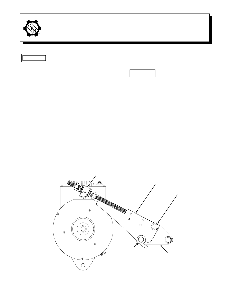 C.E. Niehoff & Co. C600: A4-106 Tension Link Adjuster Instructions User Manual | 2 pages