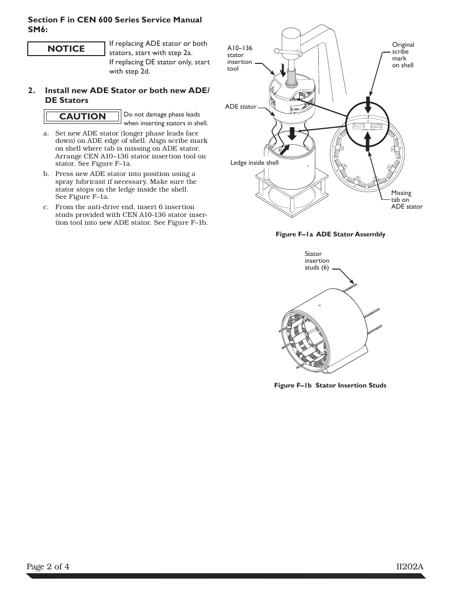 C.E. Niehoff & Co. C621 Stator Replacement Instructions User Manual | Page 2 / 4
