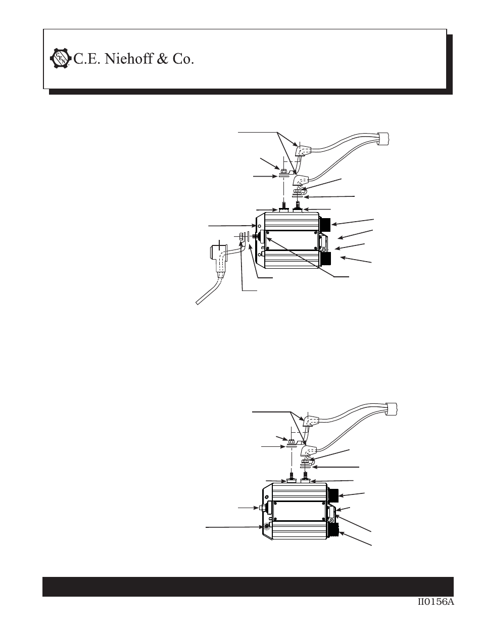 C.E. Niehoff & Co. N3223 Regulator Installation User Manual | 1 page