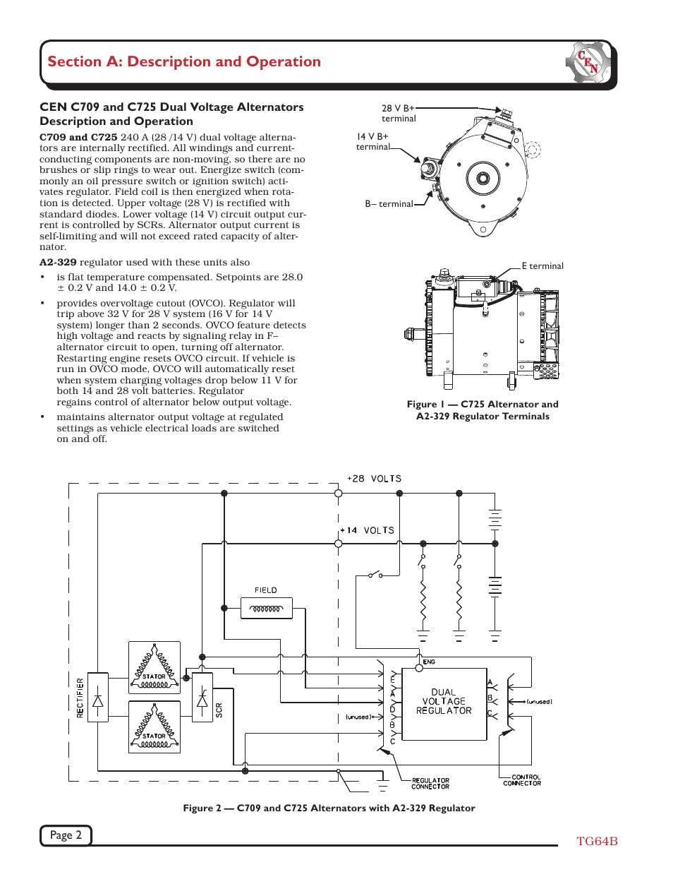 C.E. Niehoff & Co. C709/C725 Troubleshooting Guides User Manual | Page 2 / 8