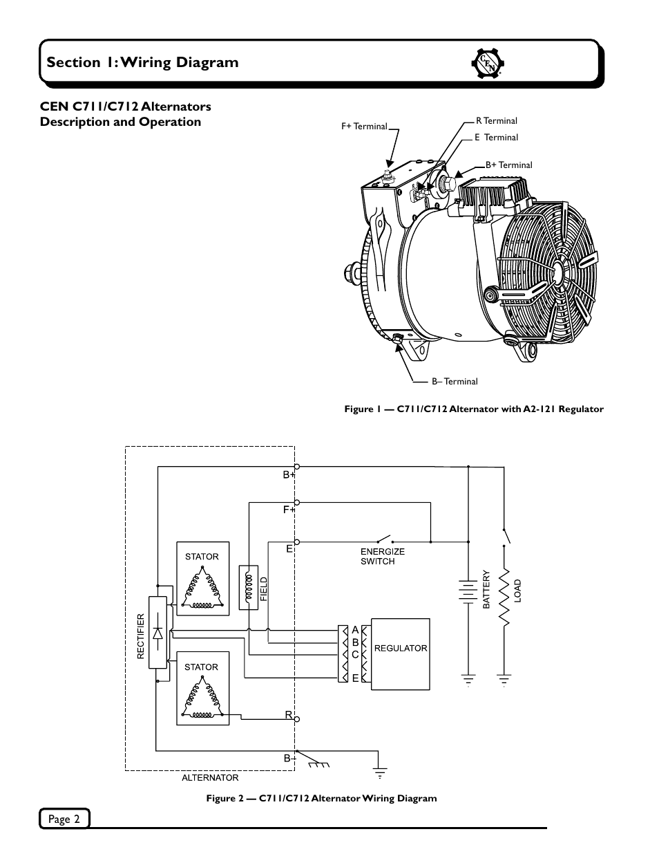 C.E. Niehoff & Co. C711/C712 Troubleshooting Guides User Manual | Page 2 / 8