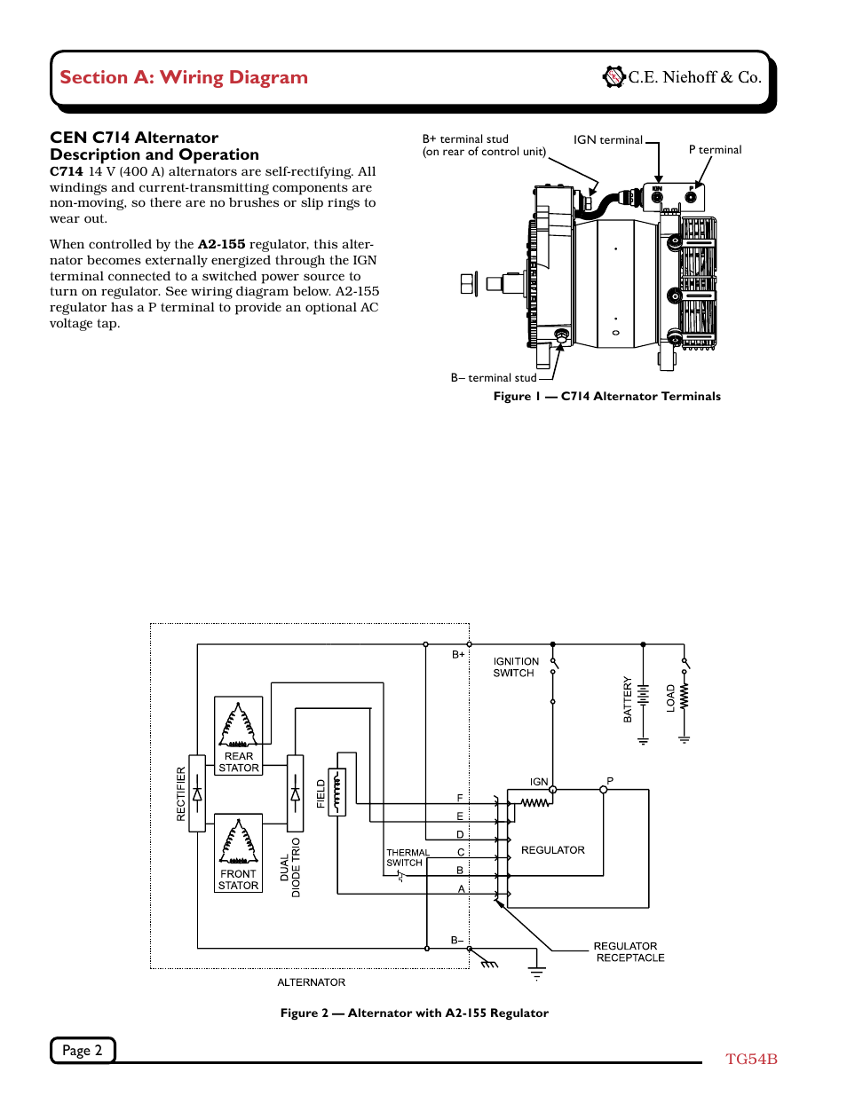 C.E. Niehoff & Co. C714 Troubleshooting Guides User Manual | Page 2 / 5