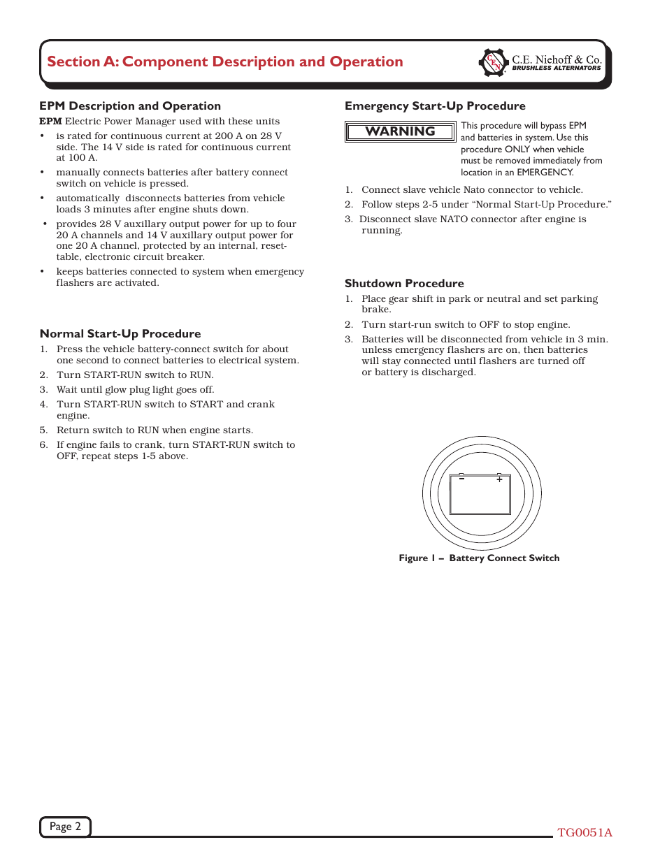 C.E. Niehoff & Co. EPM Troubleshooting Guides User Manual | Page 2 / 7