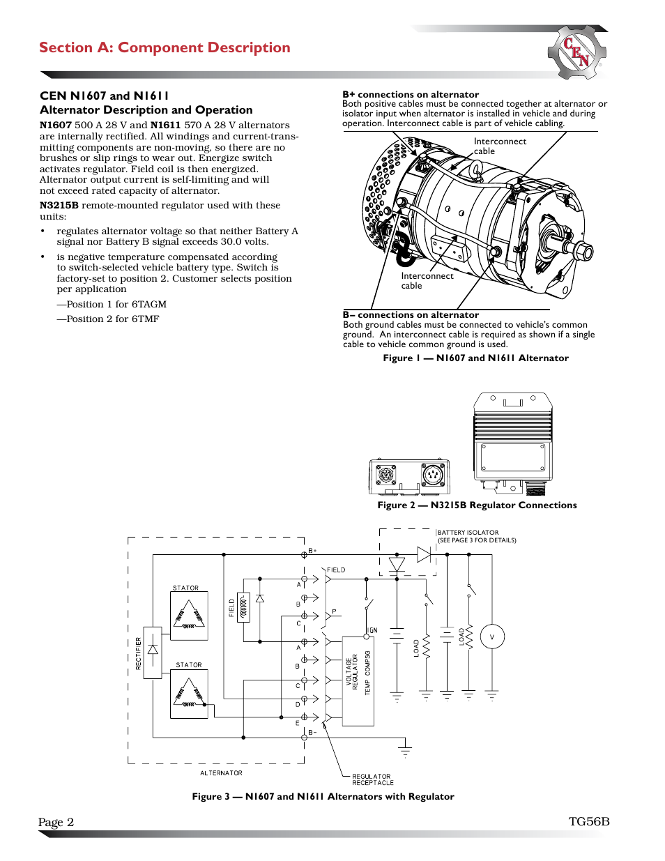 C.E. Niehoff & Co. N1607/N1611/N3215B/N2013 Troubleshooting Guides User Manual | Page 2 / 6
