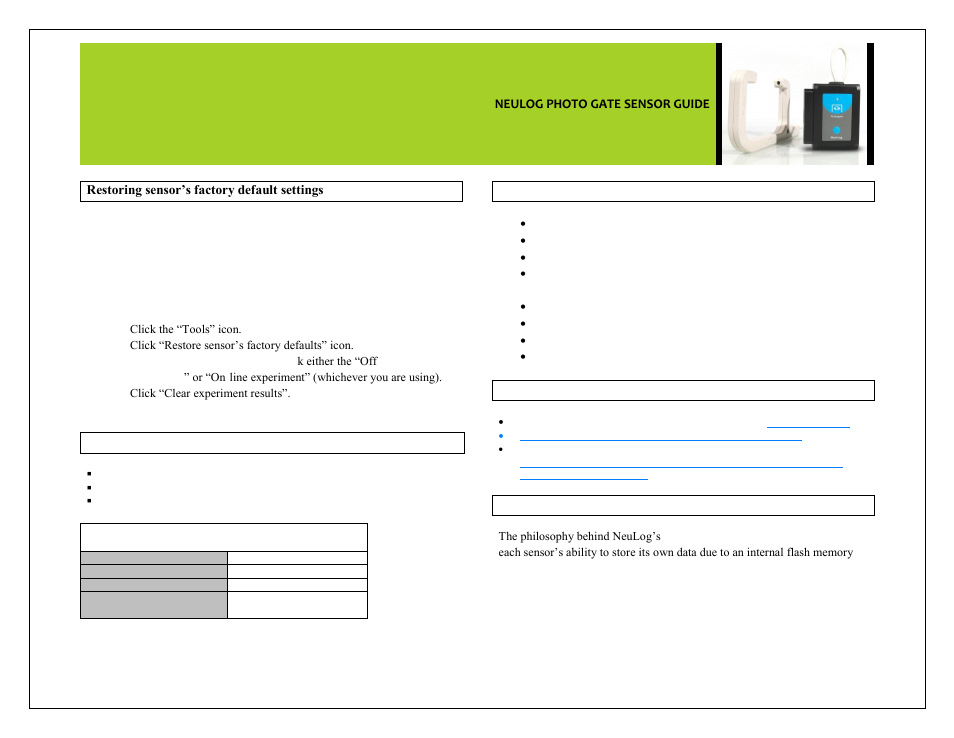 Carolina NeuLog Photo Gate User Manual | Page 6 / 8