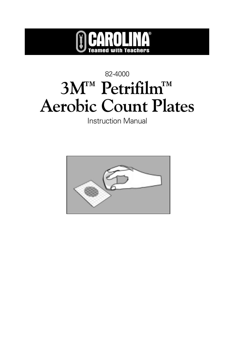 Carolina 3M Petrifilm Aerobic Count Plates User Manual | 8 pages