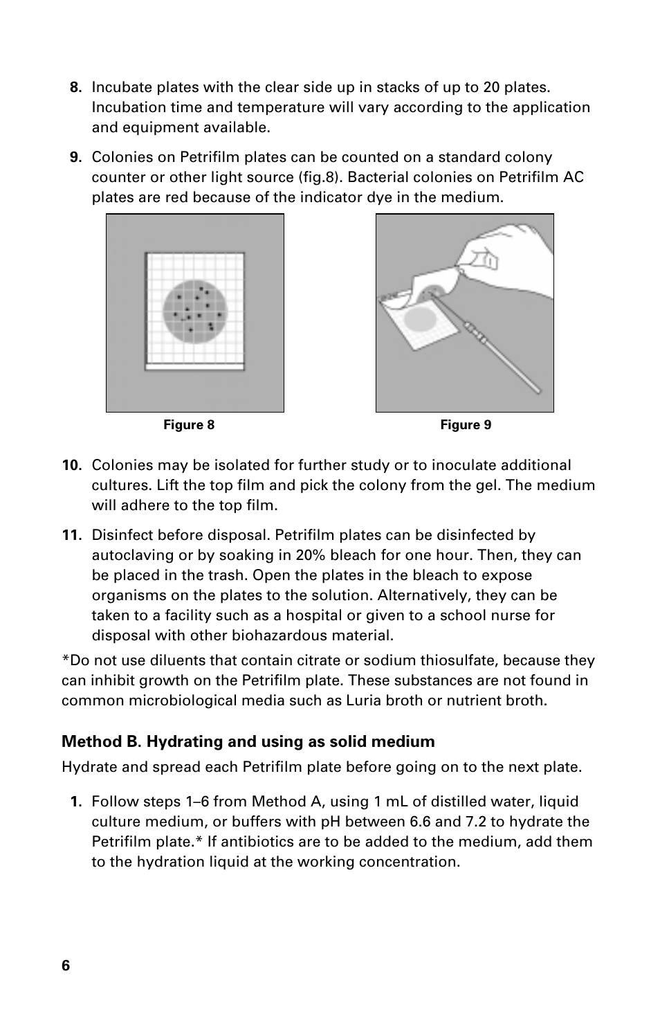 Carolina 3M Petrifilm Aerobic Count Plates User Manual | Page 6 / 8