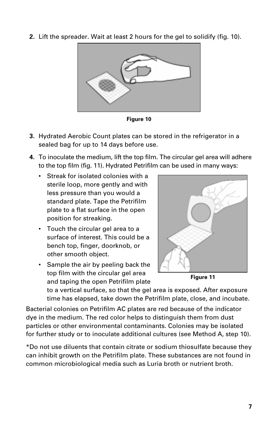 Carolina 3M Petrifilm Aerobic Count Plates User Manual | Page 7 / 8