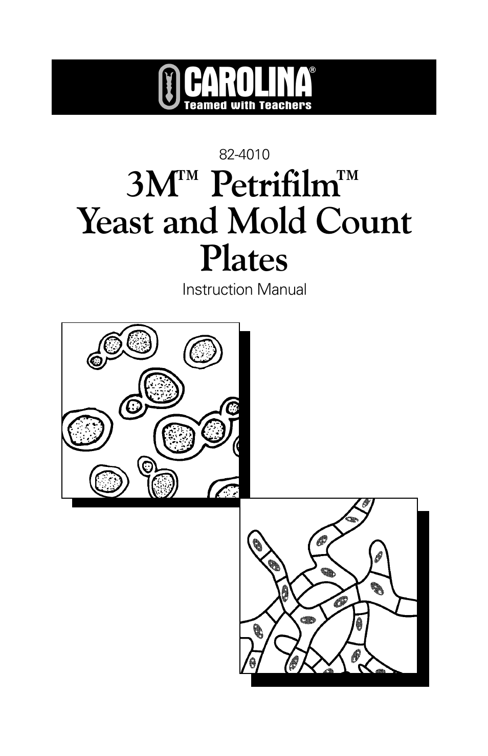 Carolina 3M Petrifilm Yeast & Molds Count Plates User Manual | 8 pages