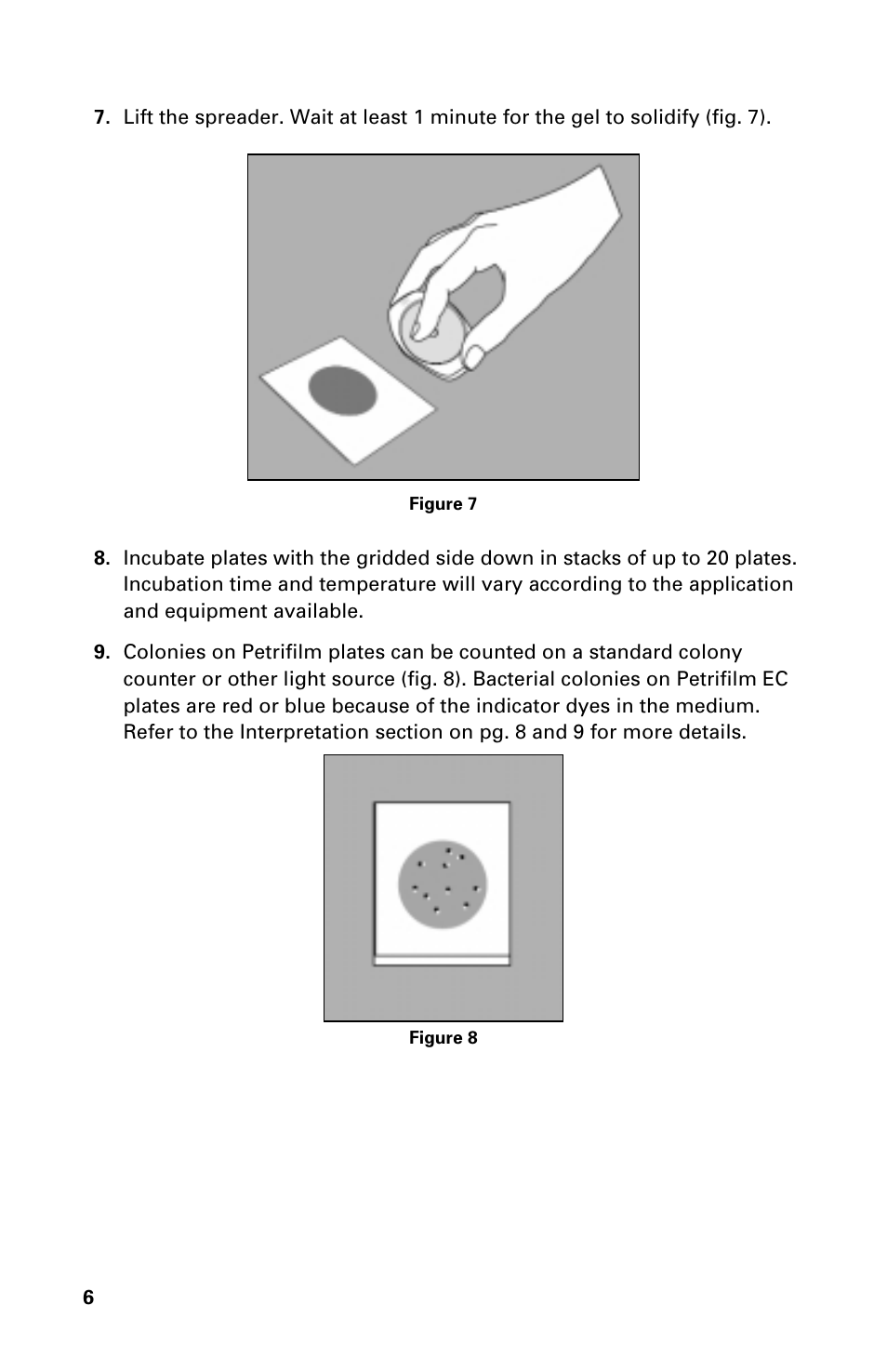 Carolina 3M Petrifilm E.Coli/Coliform Count Plates User Manual | Page 6 / 12