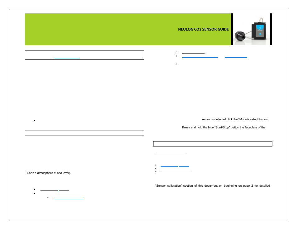 Carolina NeuLog CO2 User Manual | 4 pages