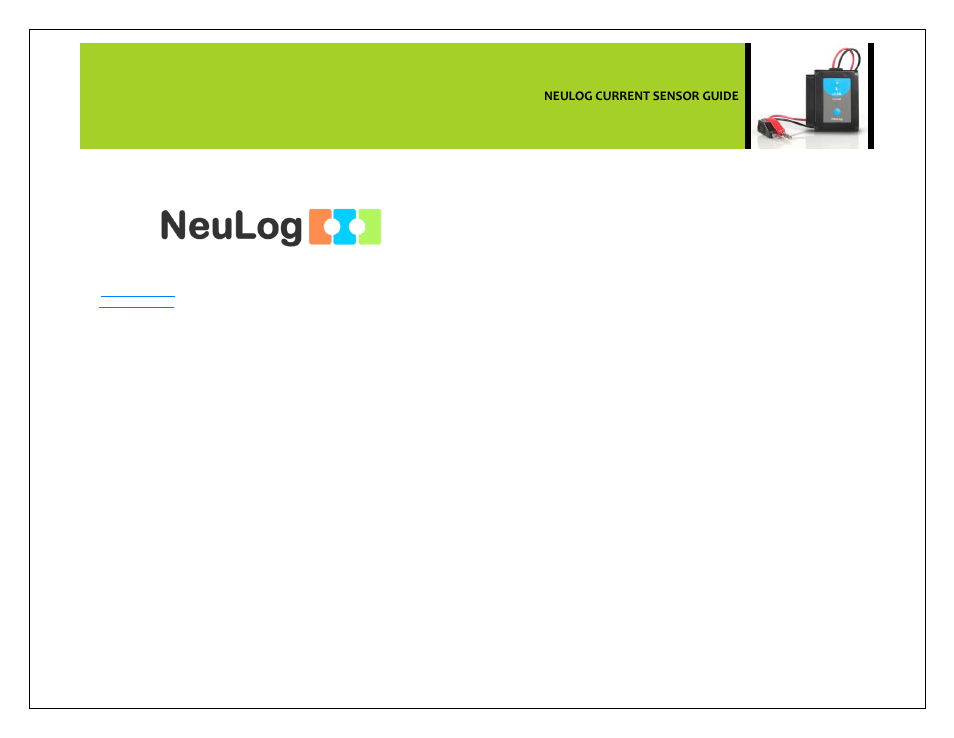 Carolina NeuLog Current User Manual | Page 4 / 4