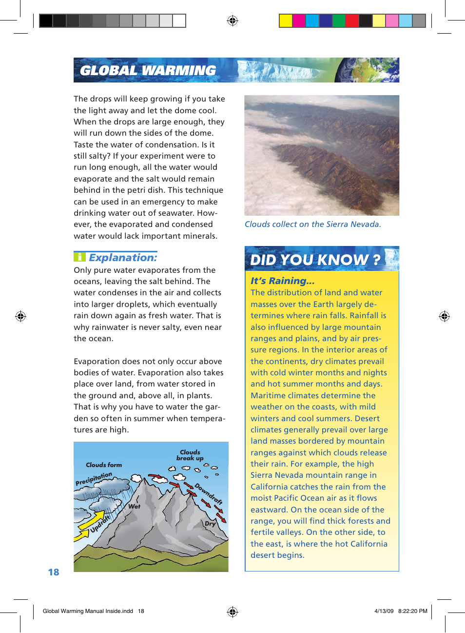 Did you know, Global warming, Explanation | Carolina Global Warming User Manual | Page 4 / 5