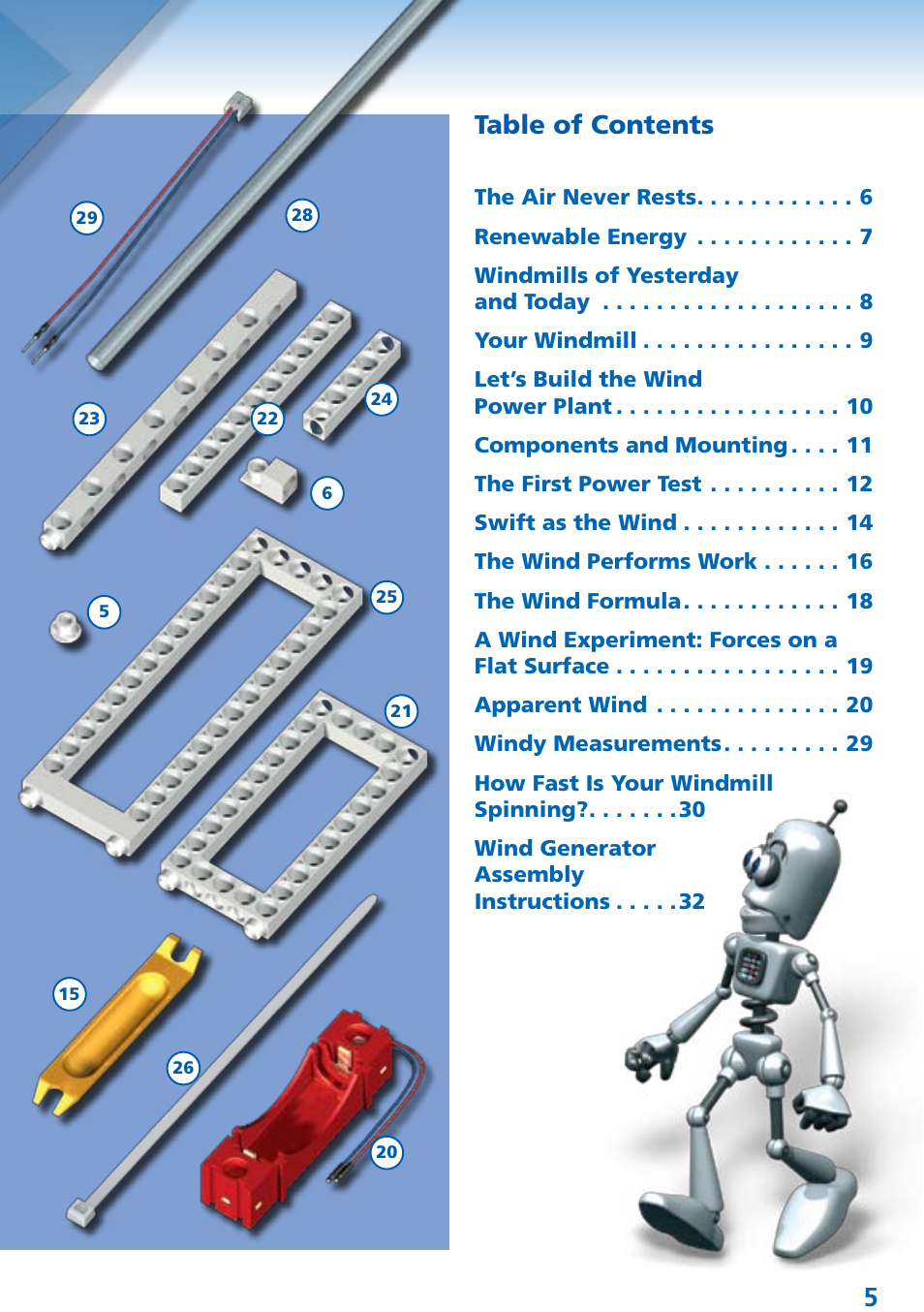 5table of contents | Carolina Wind Power User Manual | Page 3 / 5