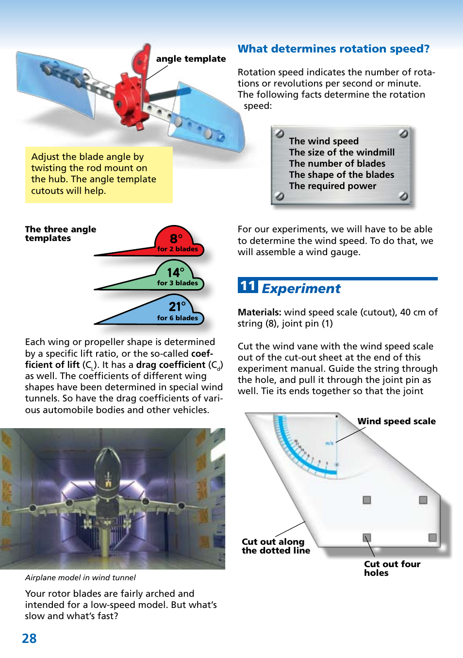 11 experiment, What determines rotation speed | Carolina Wind Power User Manual | Page 4 / 5