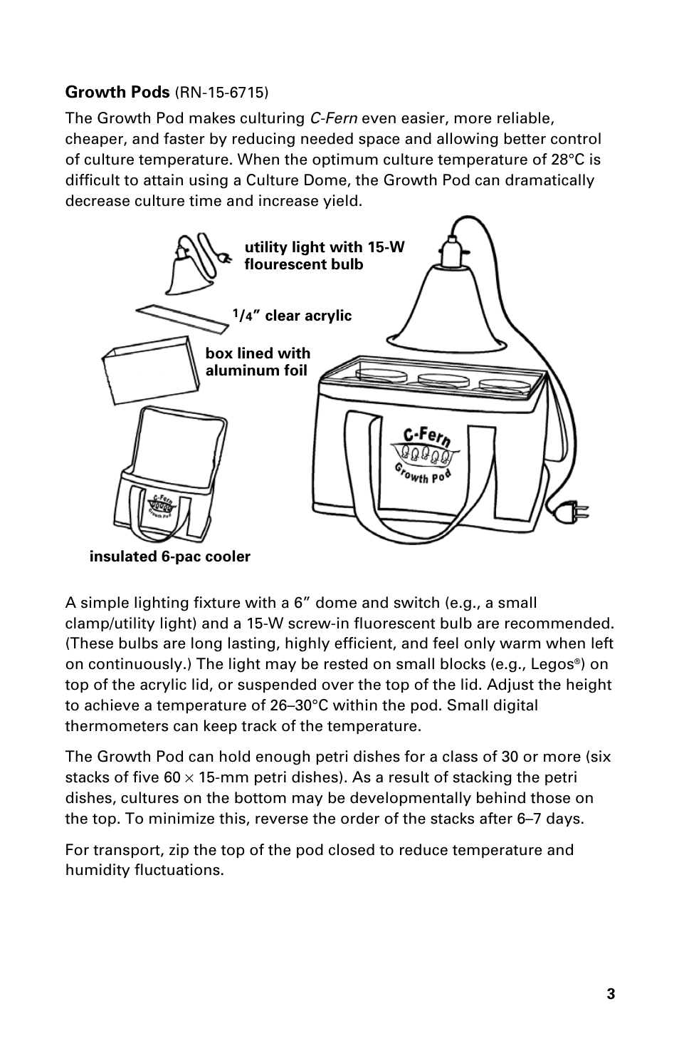 Carolina C-FERN Spores User Manual | Page 3 / 8
