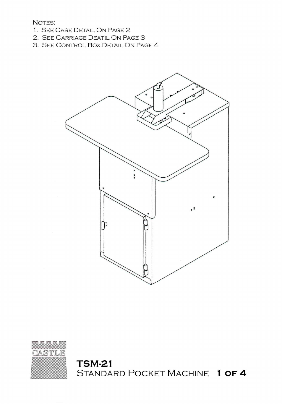 Castle TSM-21 Serial 61064 and lower (Mead) Operator Manual User Manual | Page 29 / 36