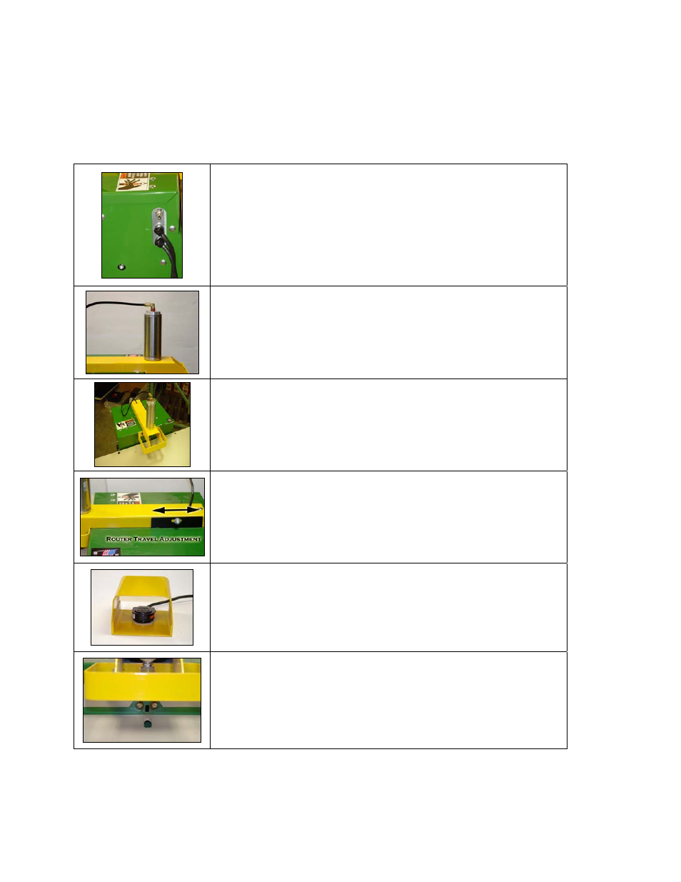 Castle TSM-21 Serial 61076 to 64233 (Parker) Operator Manual User Manual | Page 5 / 36