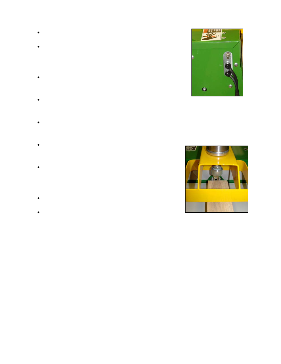 Castle TSM-21 Serial 64234 and above (Bosch) Operator Manual User Manual | Page 24 / 41