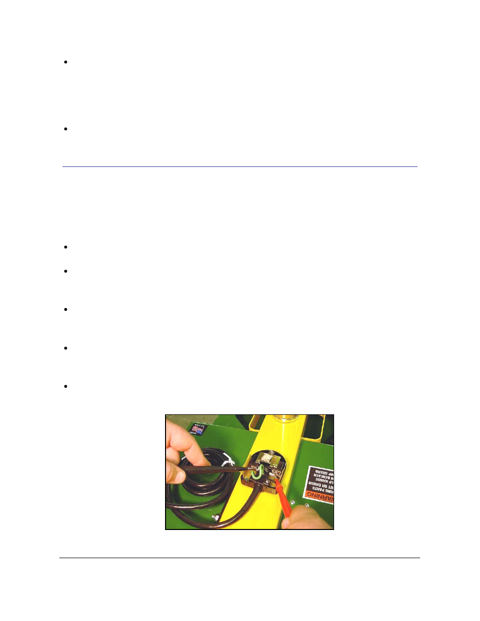 3 foot switch | Castle TSM-21 Serial 64234 and above (Bosch) Operator Manual User Manual | Page 33 / 41