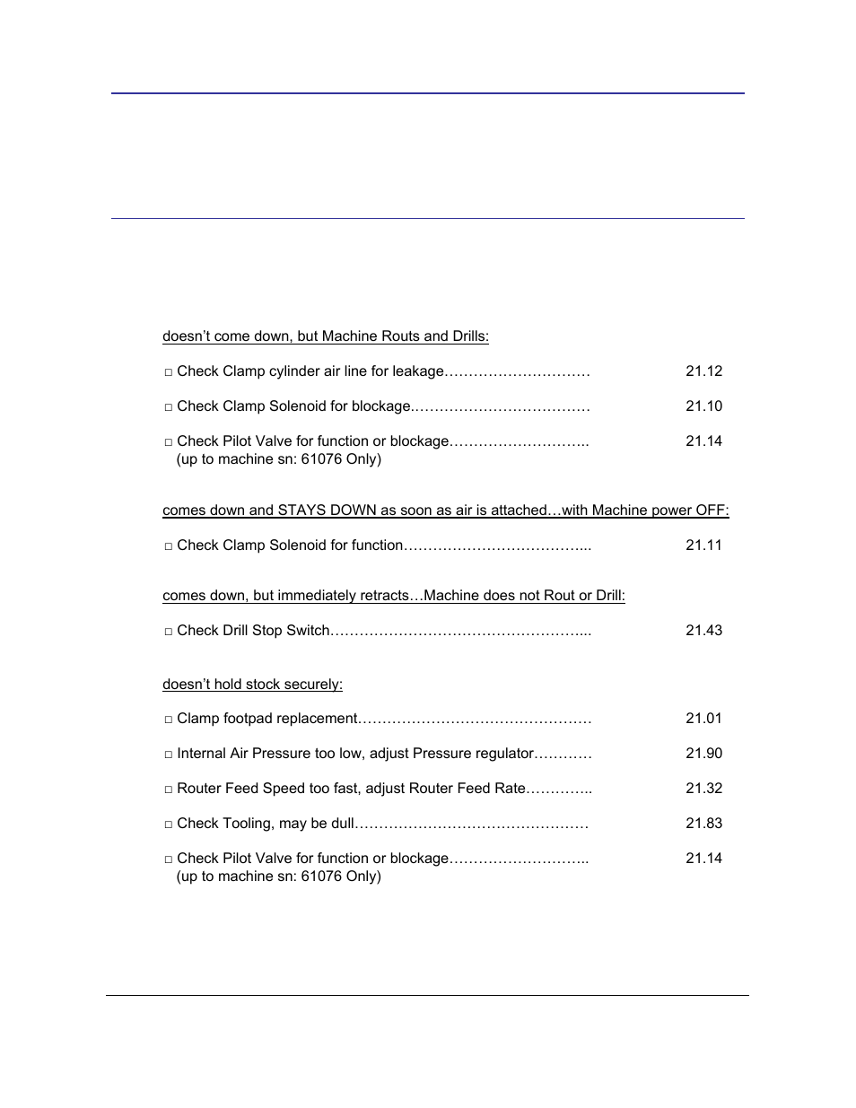 4 diagnostic descriptions, 1 clamp operation, Diagnostic descriptions | Lamp, Peration | Castle TSM-21 Diagnostic Manual User Manual | Page 10 / 63