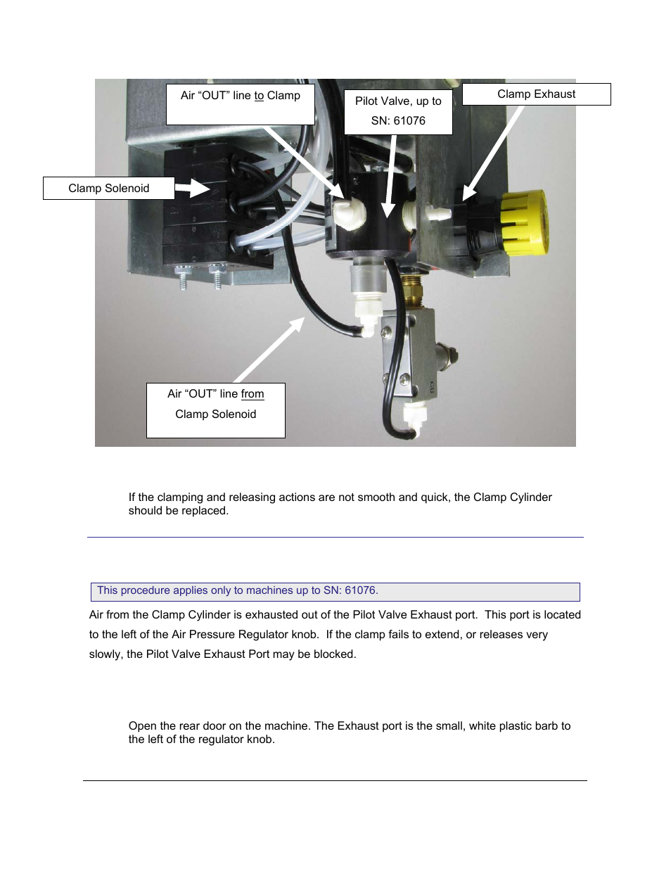 5 pilot valve, clamp exhaust check 21.13, 1 troubleshooting steps, Ilot | Alve, Lamp, Xhaust, Heck | Castle TSM-21 Diagnostic Manual User Manual | Page 21 / 63