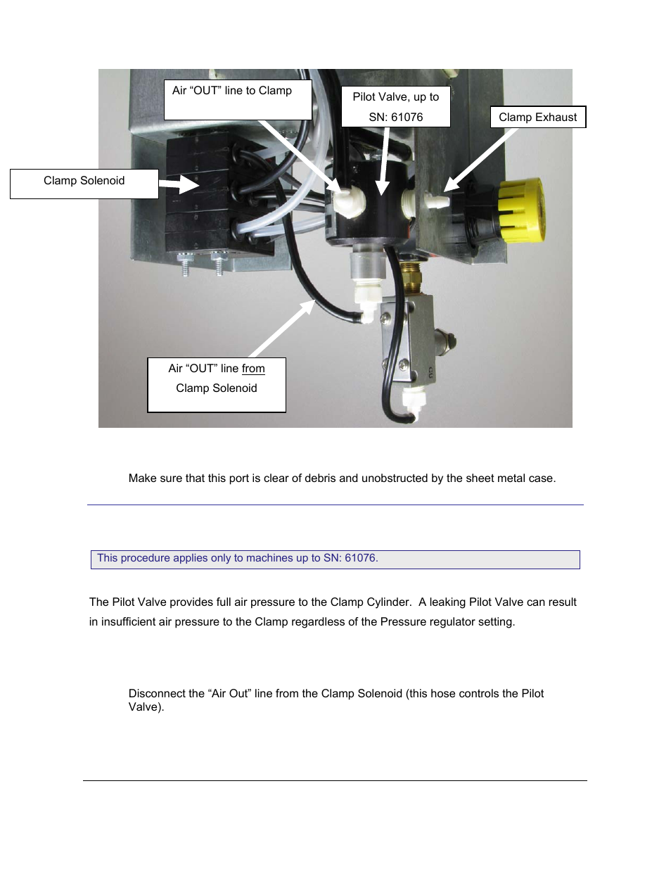 6 pilot valve check and replacement 21.14, 1 troubleshooting steps, Ilot | Alve, Heck and, Eplacement | Castle TSM-21 Diagnostic Manual User Manual | Page 22 / 63