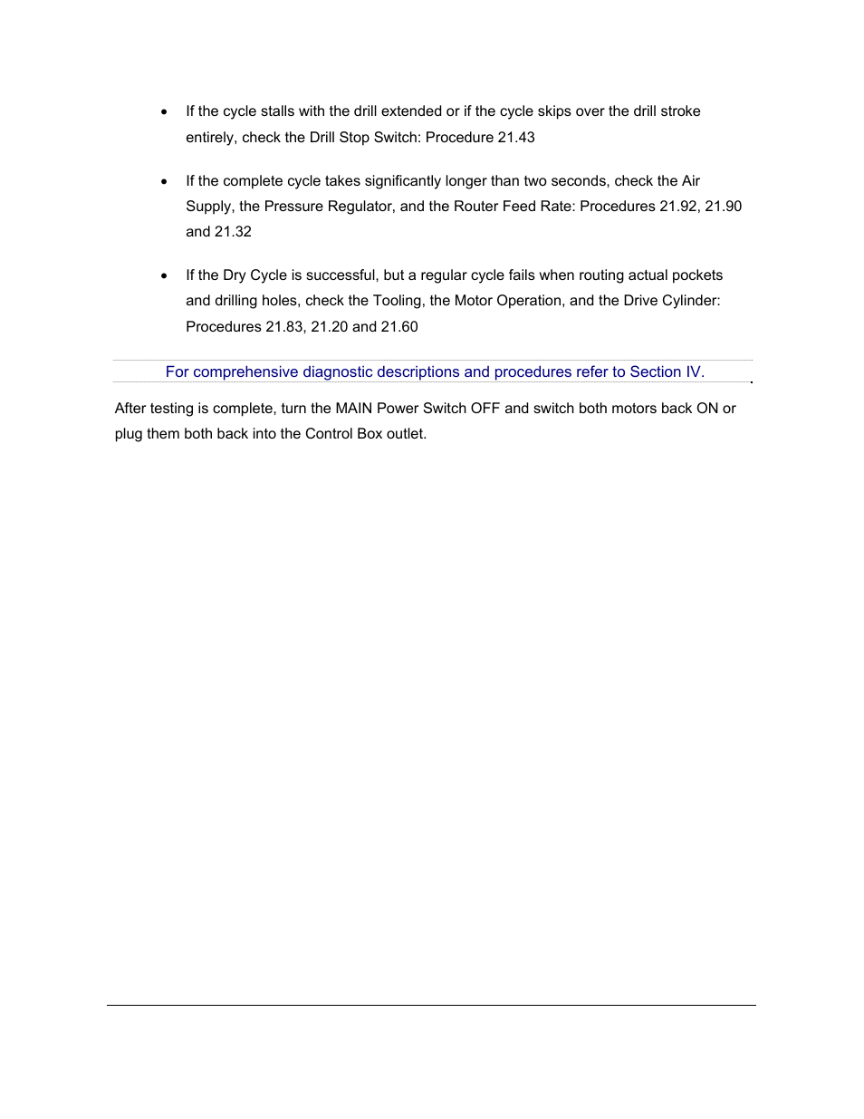 Castle TSM-21 Diagnostic Manual User Manual | Page 7 / 63