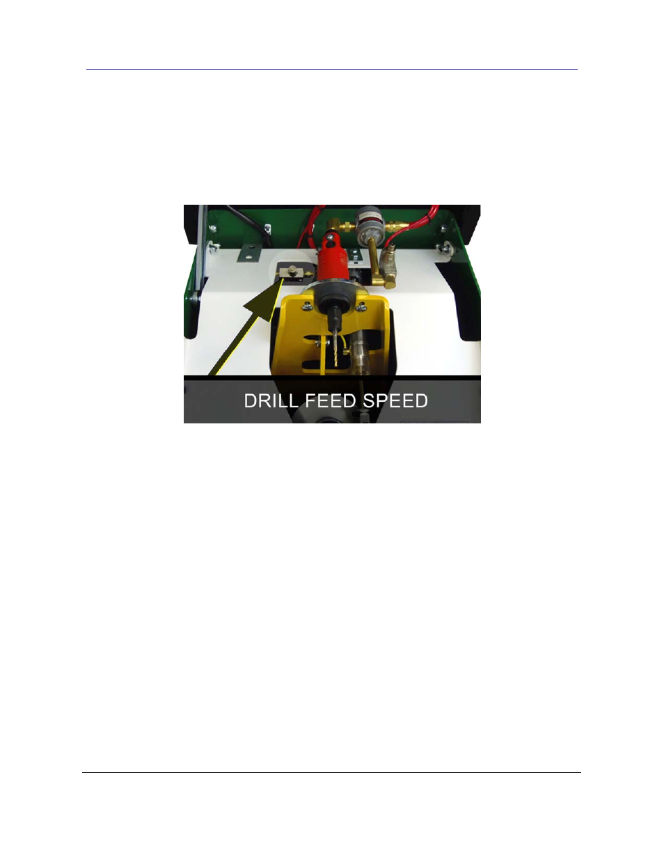 8 drill feed speed | Castle TSM-35 Operator Manual User Manual | Page 18 / 33