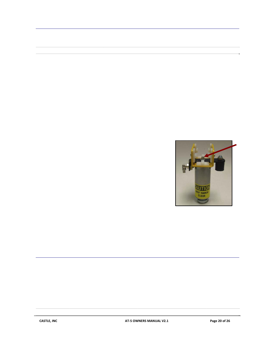 5 tightening the pem nut, 6 rebuilding the cylinder, Ightening the | Ebuilding the, Ylinder | Castle AT-5 User Manual | Page 20 / 26