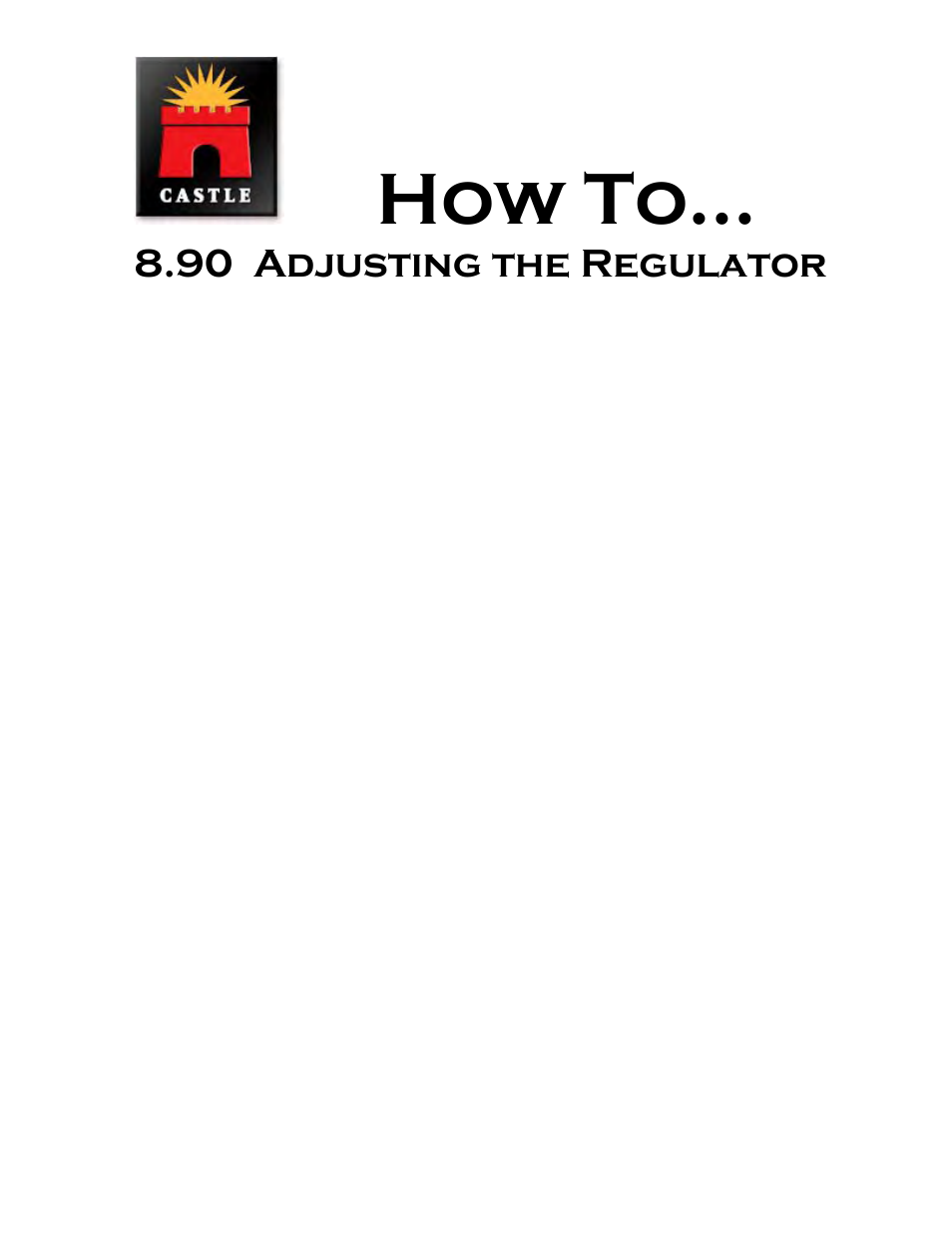 How to | Castle AT-8 Diagnostics Manual User Manual | Page 21 / 21