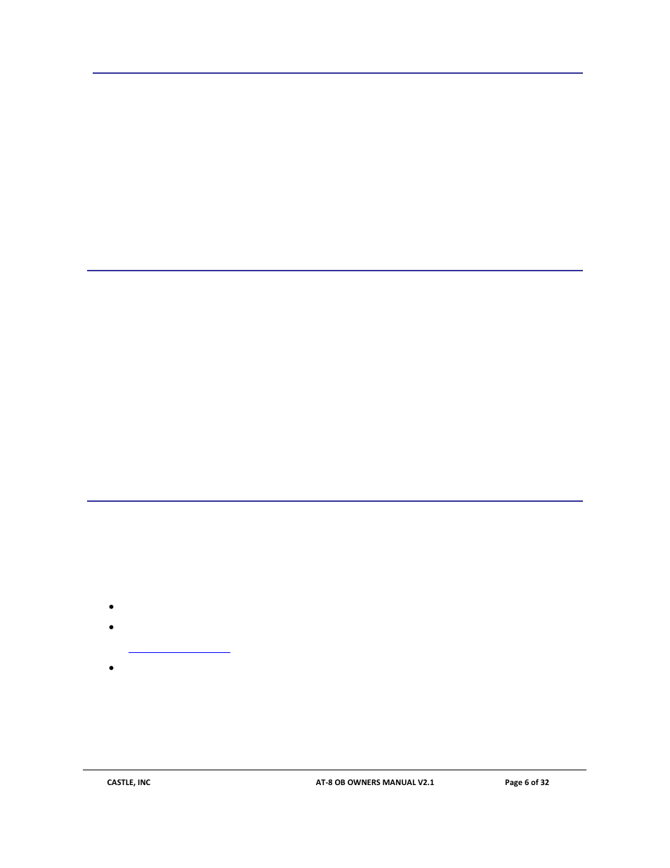 2 machine safety, 1 key features, 2 inventory | Machine safety, Eatures, Nventory | Castle AT-8 OB User Manual | Page 6 / 32