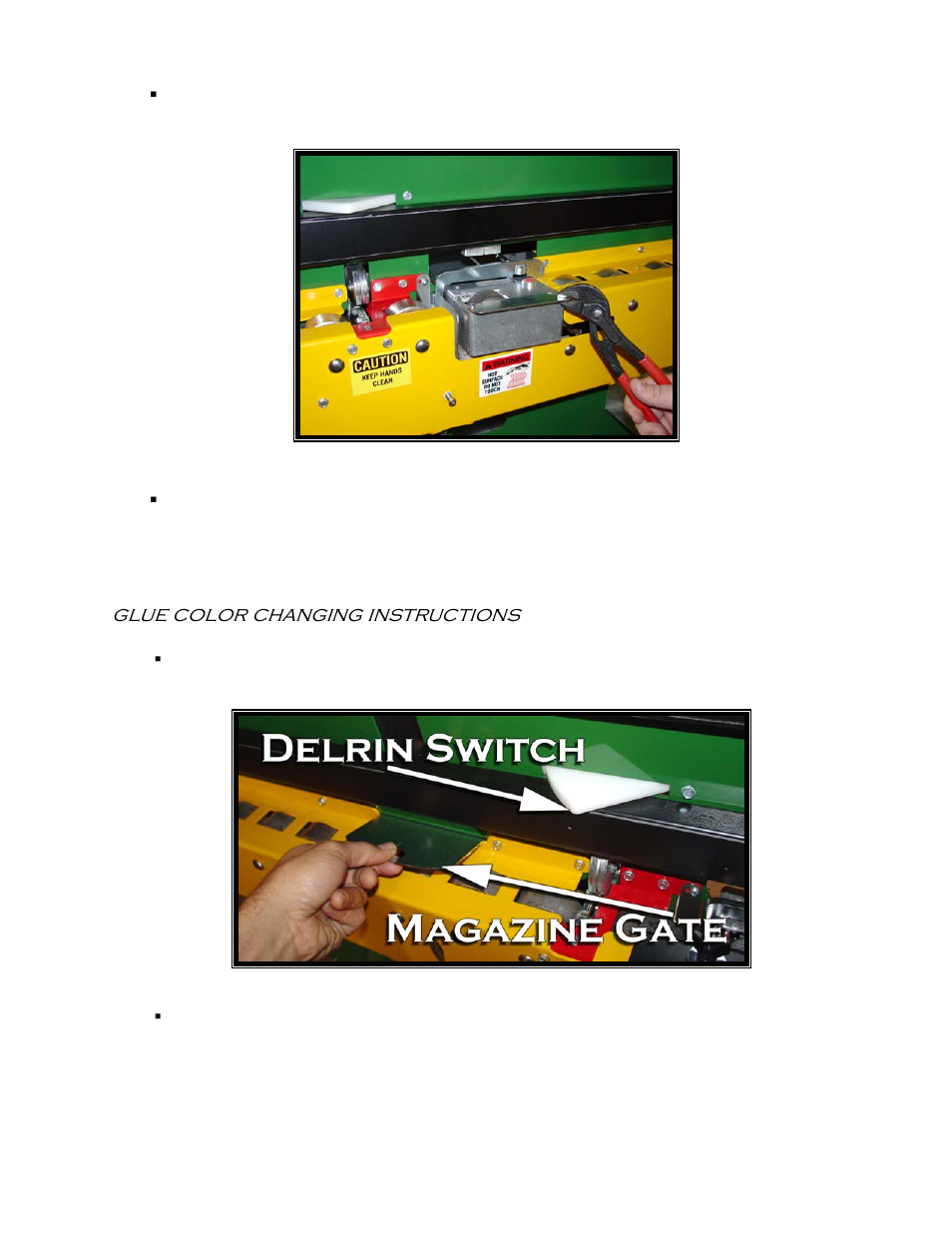 Castle Equalizer Edgebander User Manual | Page 18 / 28